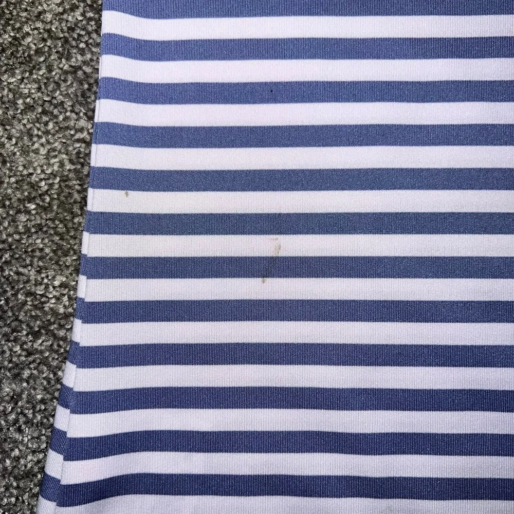 Women's Nike golf shirt tank top size small dri-fit blue and white